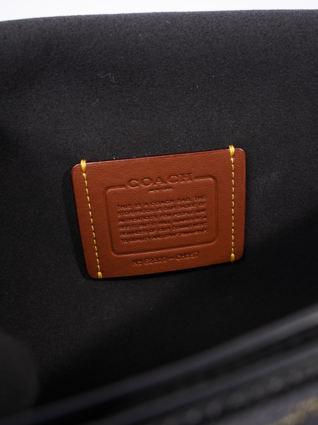 Coach Tabby Black Leather 26