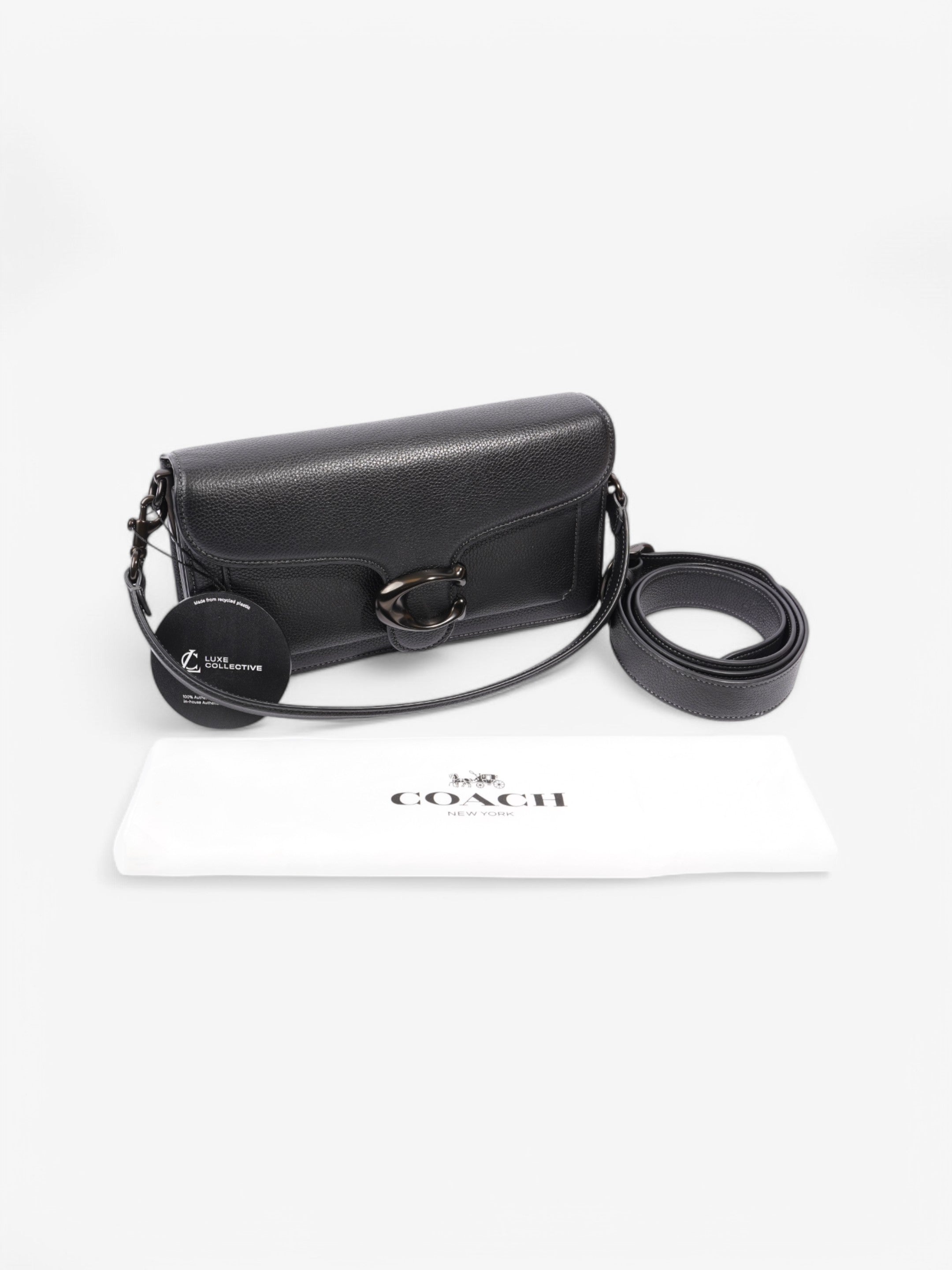 Coach Tabby Black Leather 26