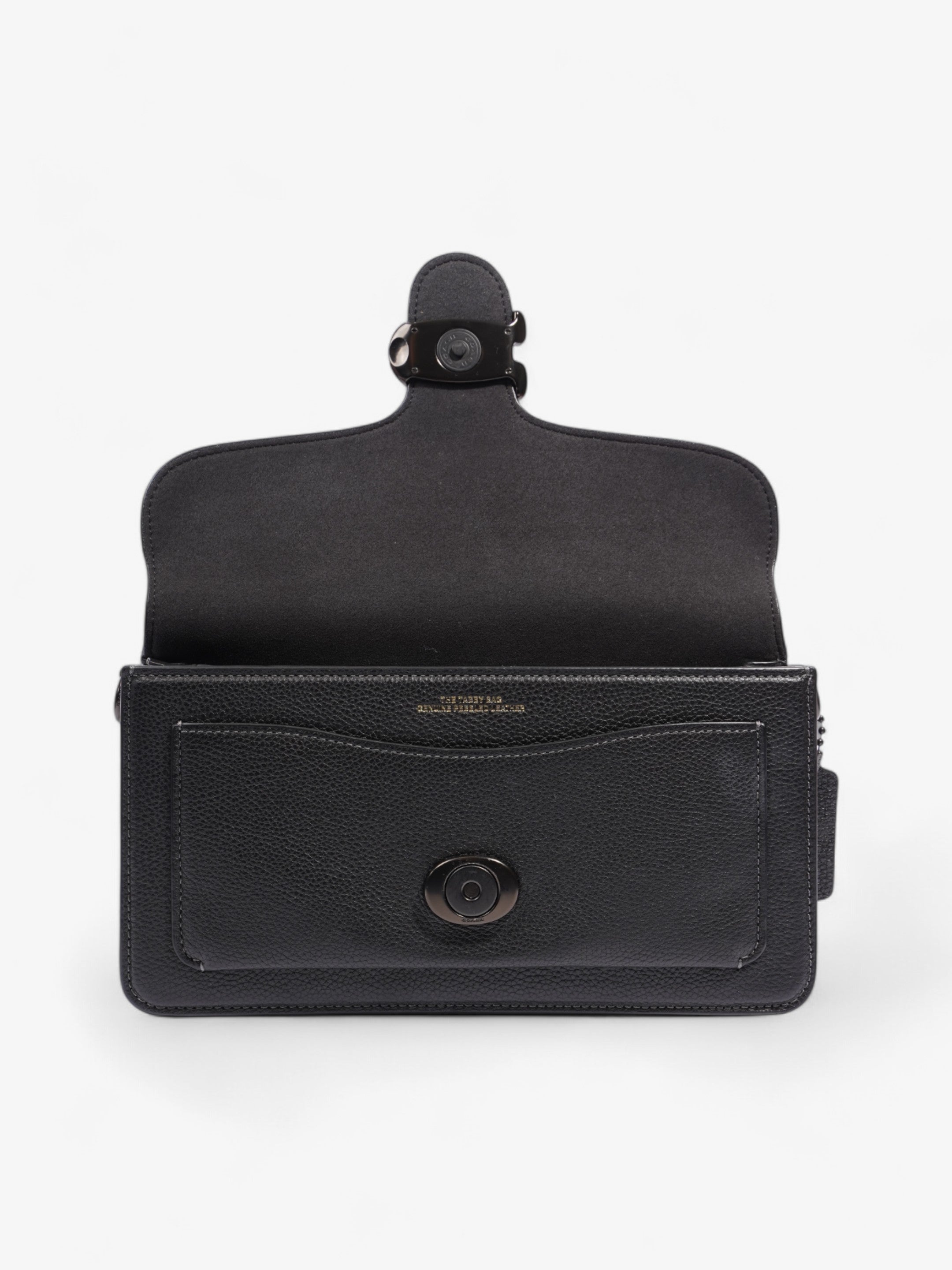 Coach Tabby Black Leather 26
