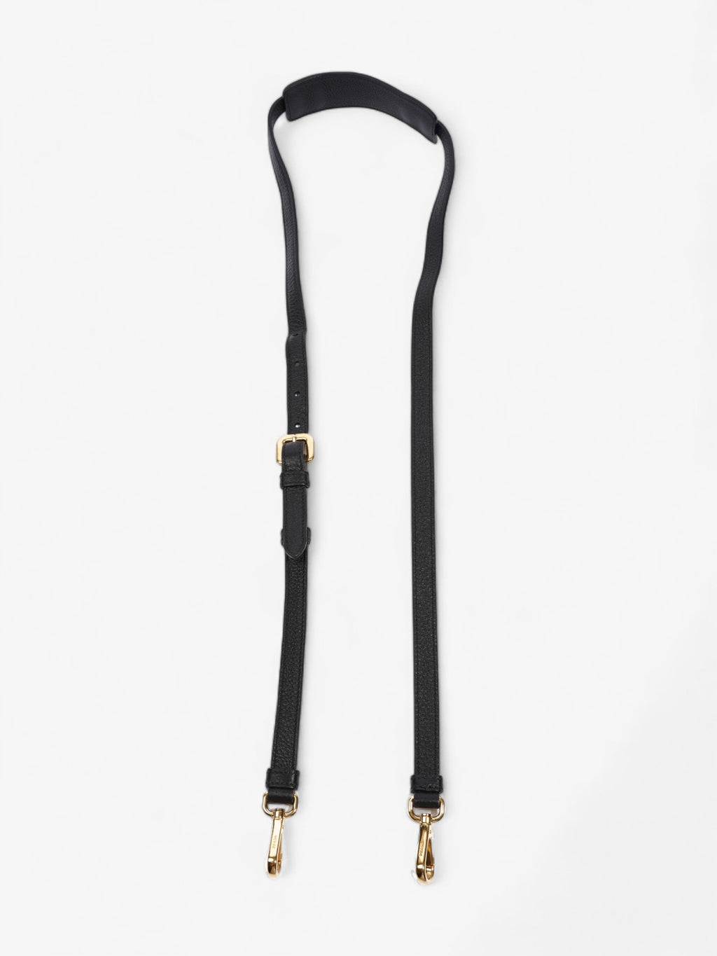 Prada Small Drawstring Black Leather