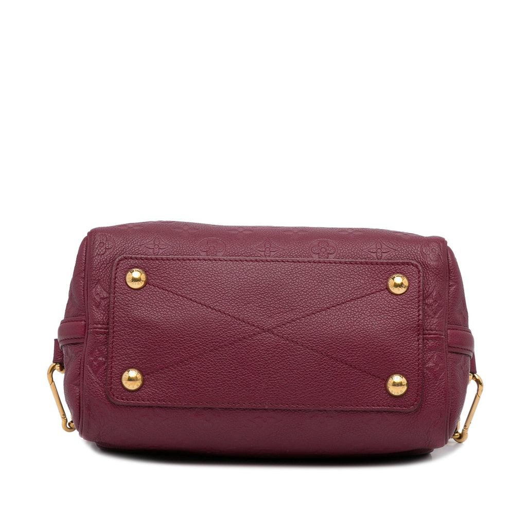 Louis Vuitton Speedy BandouliÃƒÆ’Ã‚Â¨re 25 Red Monogram Empreinte