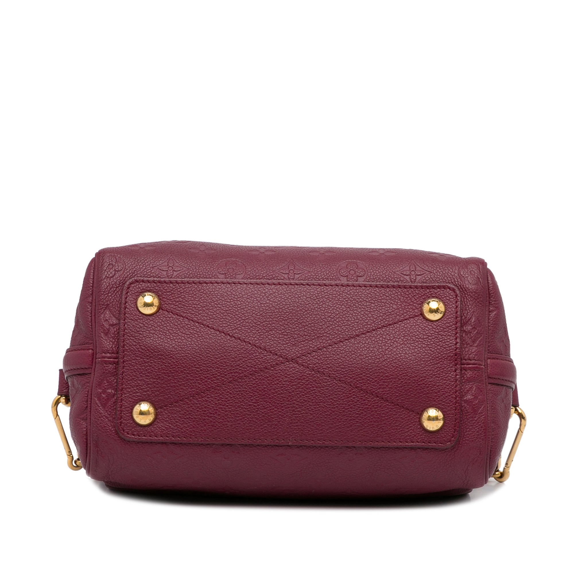 Louis Vuitton Speedy BandouliÃƒÆ’Ã‚Â¨re 25 Red Monogram Empreinte