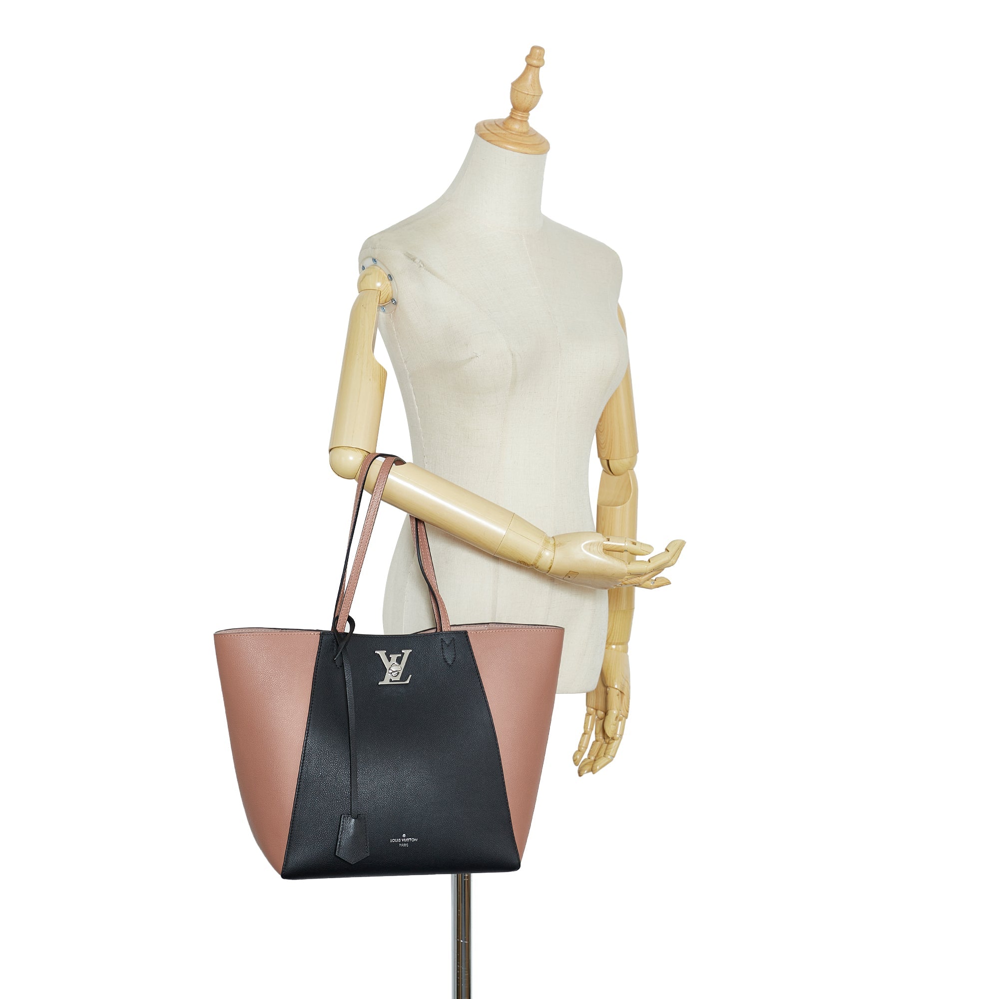 Louis Vuitton Lockme Cabas Bicolor Calfskin