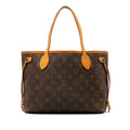 Brown Louis Vuitton Monogram Neverfull PM Tote Bag