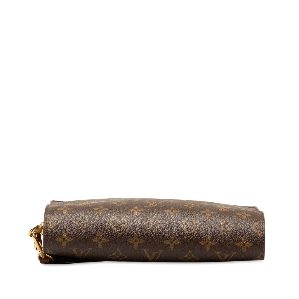 Brown Louis Vuitton Monogram Orsay Clutch Bag
