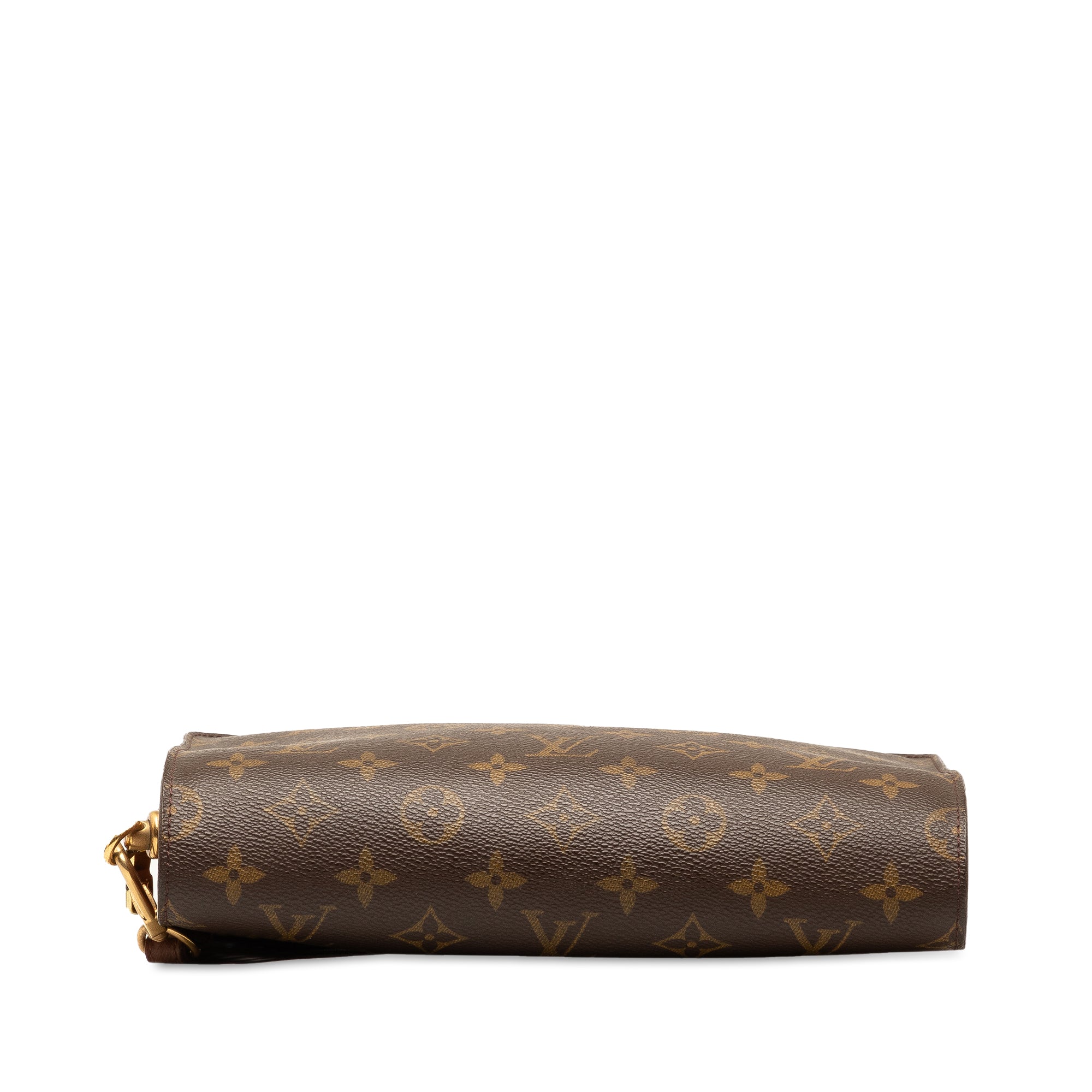 Brown Louis Vuitton Monogram Orsay Clutch Bag