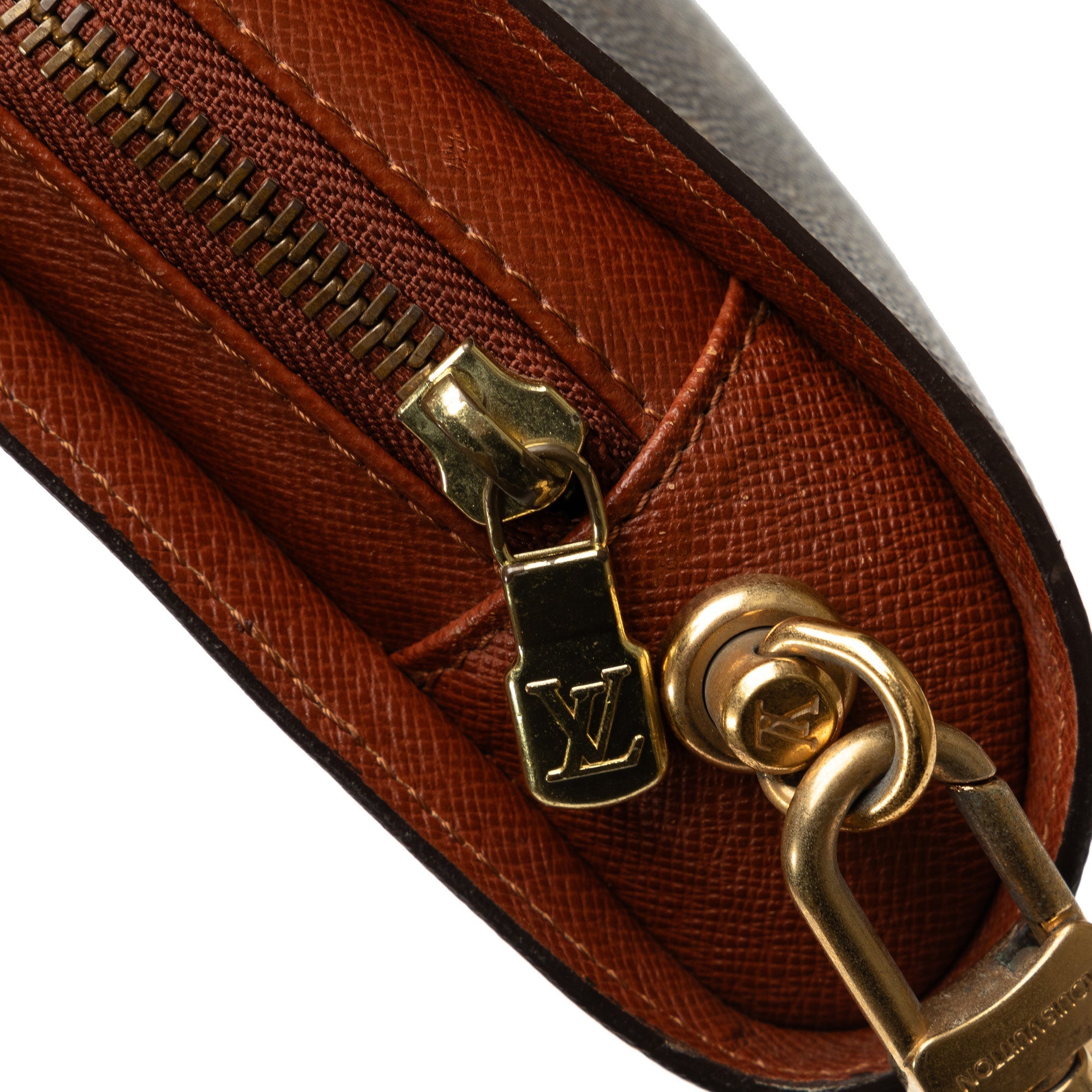 Brown Louis Vuitton Monogram Orsay Clutch Bag
