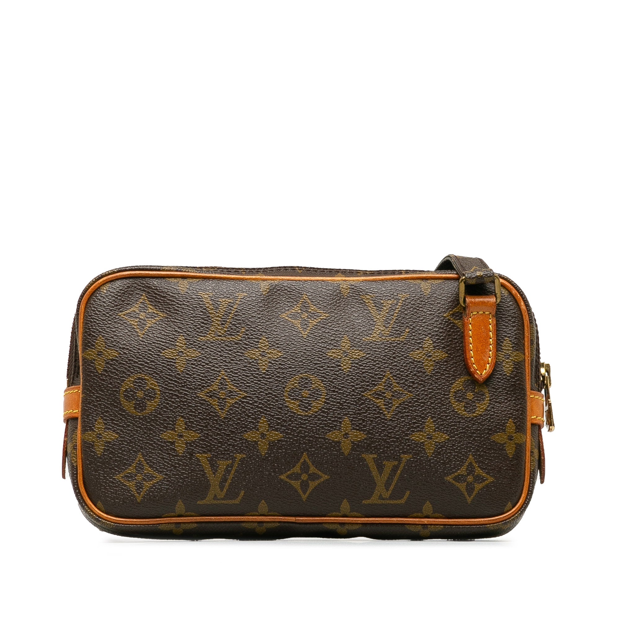 Brown Louis Vuitton Monogram Pochette Marly Bandouliere Crossbody Bag