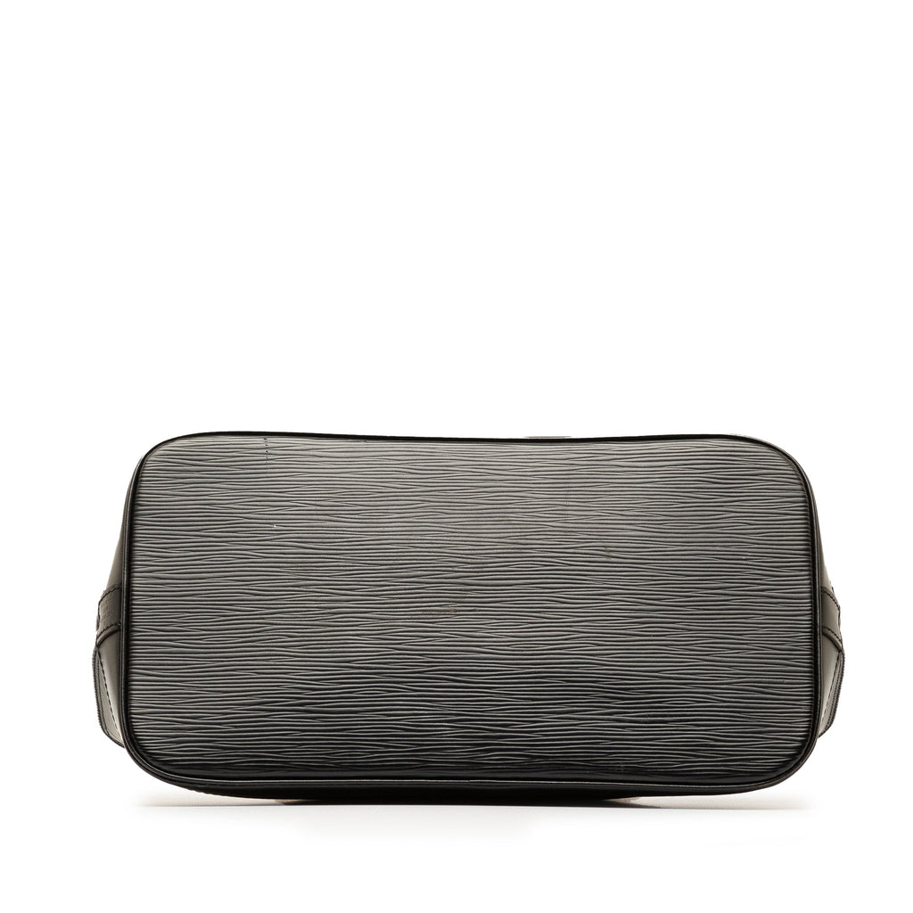 Black Louis Vuitton Epi Alma PM Handbag
