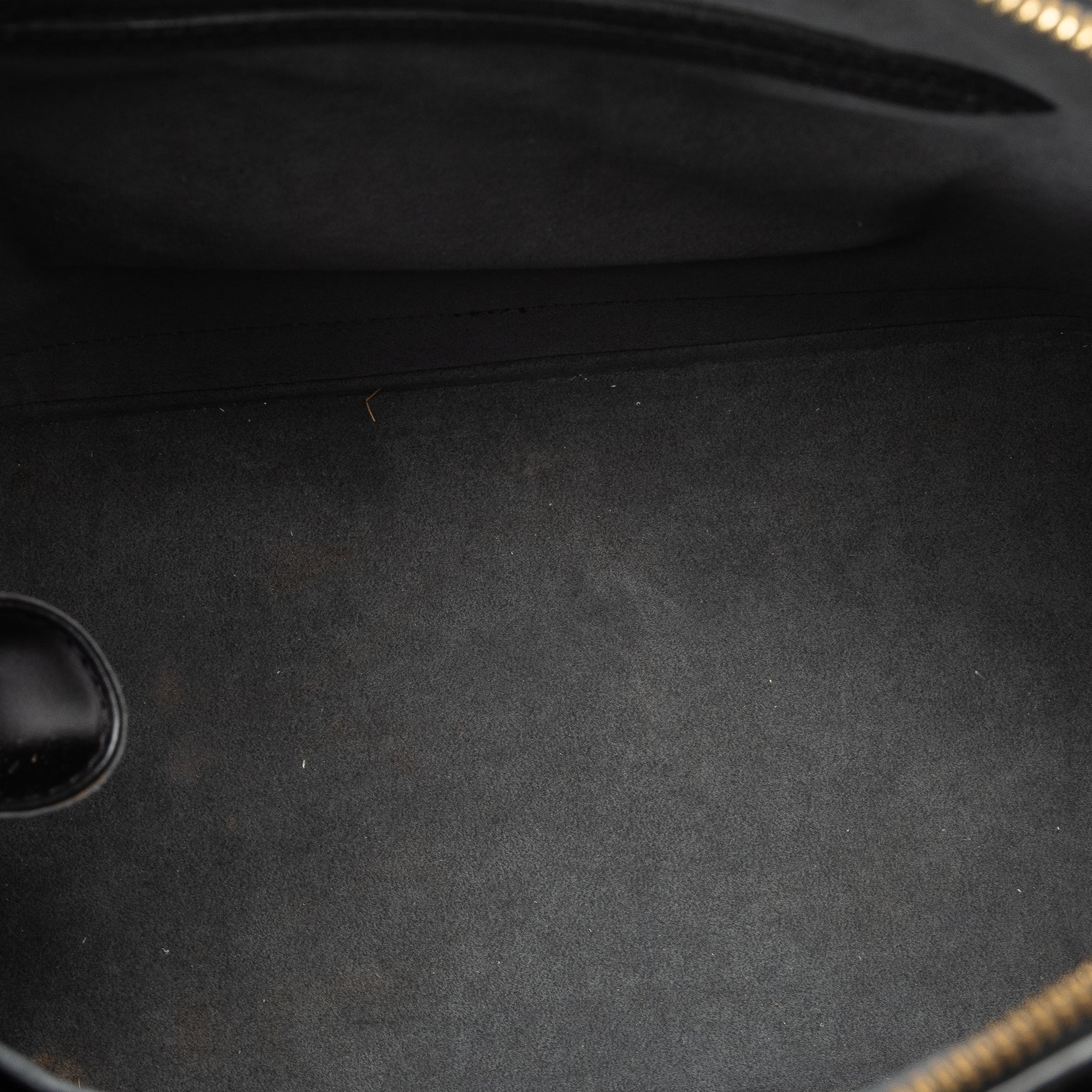 Black Louis Vuitton Epi Alma PM Handbag