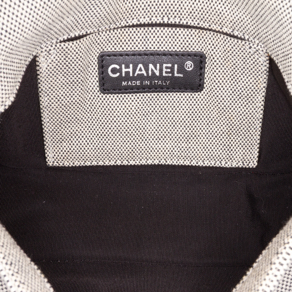 Chanel Canvas Cc Camellia No. 5 Shoulder Bag