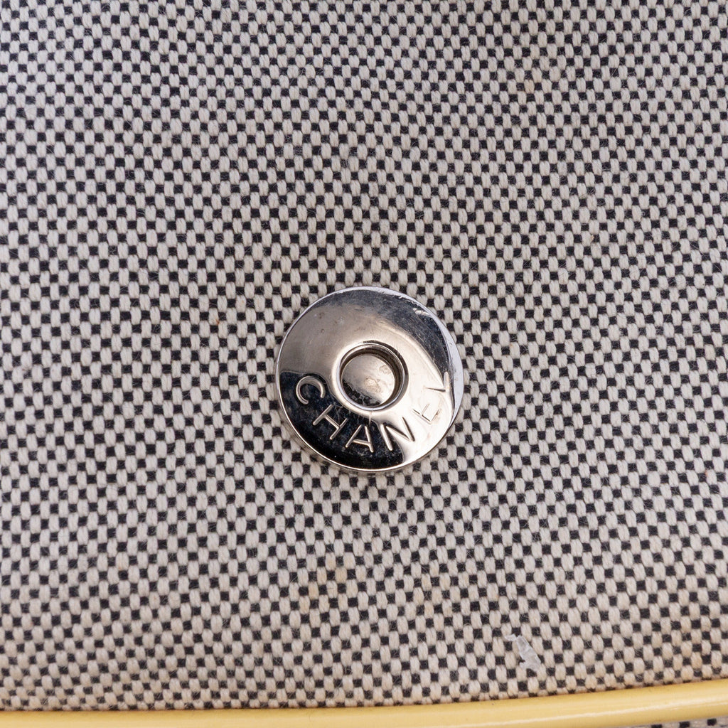 Chanel Canvas Cc Camellia No. 5 Shoulder Bag
