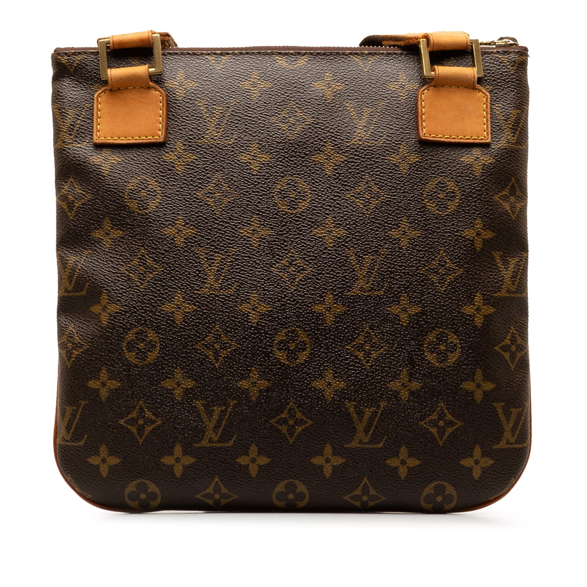 Brown Louis Vuitton Monogram Pochette Bosphore Crossbody Bag