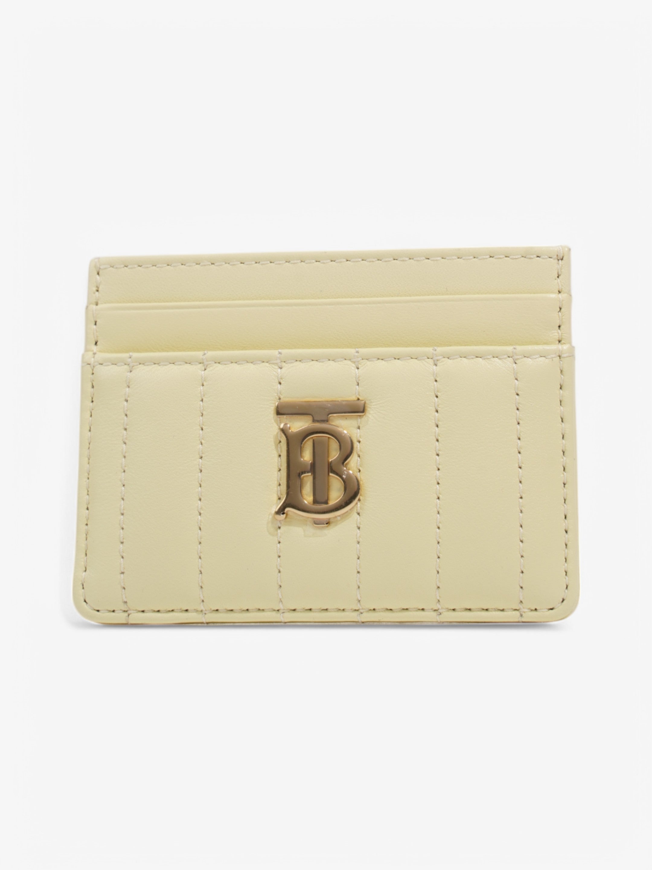 Burberry Lola Card Case Cool Lemon Leather