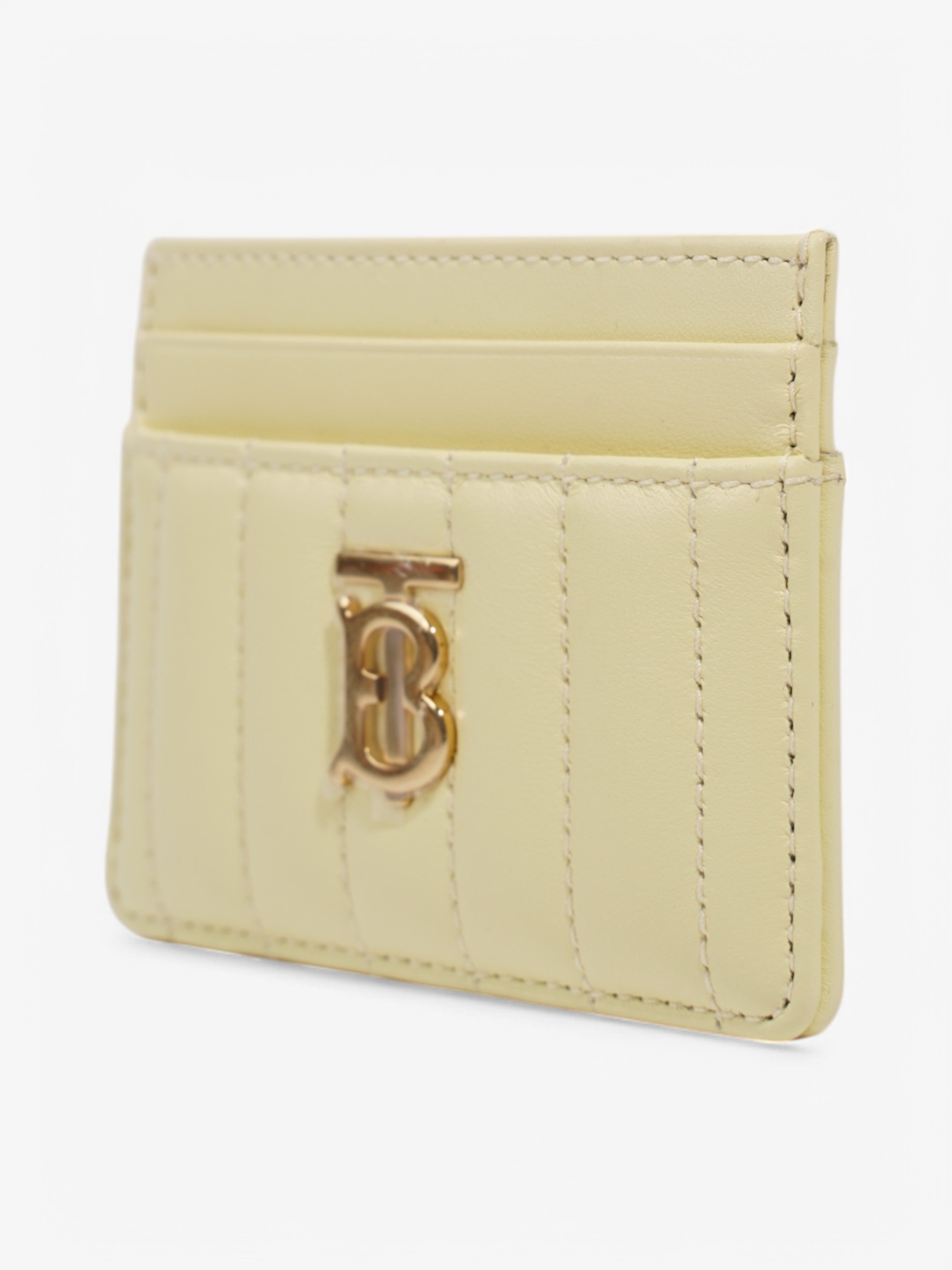 Burberry Lola Card Case Cool Lemon Leather