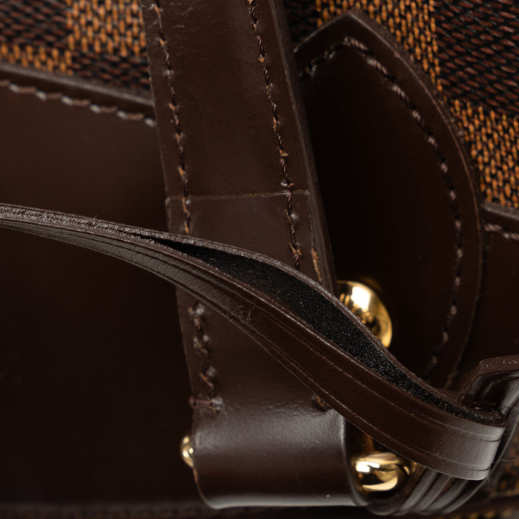 Brown Louis Vuitton Damier Ebene Verona PM Handbag