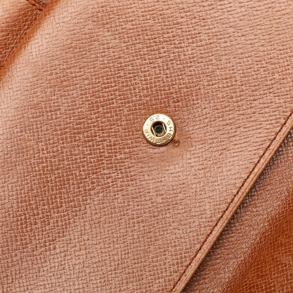 Brown Louis Vuitton Monogram Porte Tresor International Long Wallets