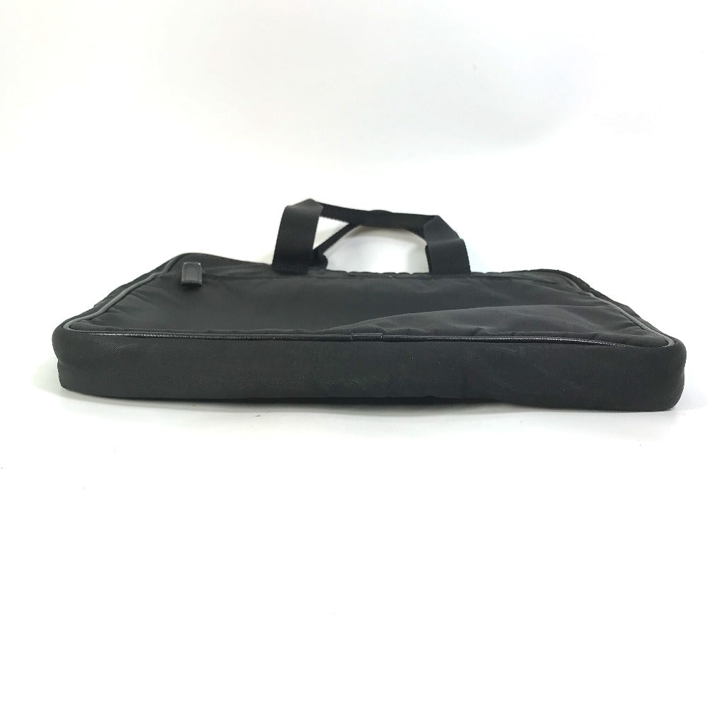 PRADA Business bag Nylon black Bag Triangle logo plate mens Used