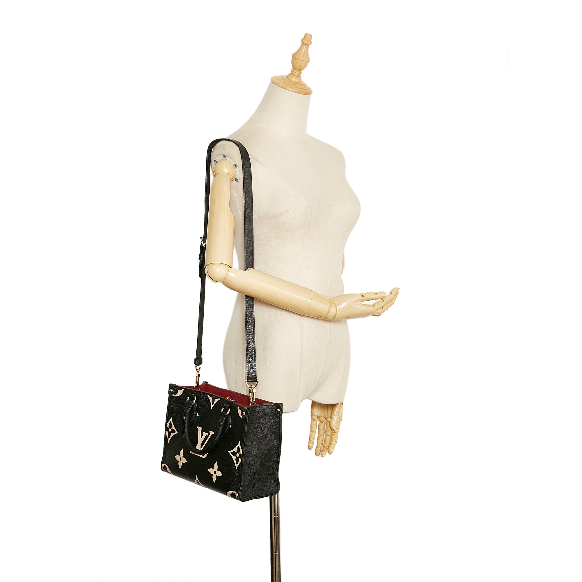 Louis Vuitton Onthego PM Black Monogram Empreinte