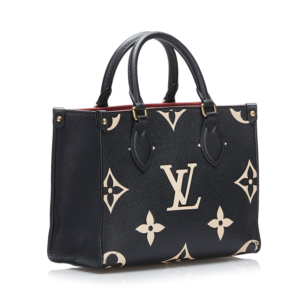 Louis Vuitton Onthego PM Black Monogram Empreinte