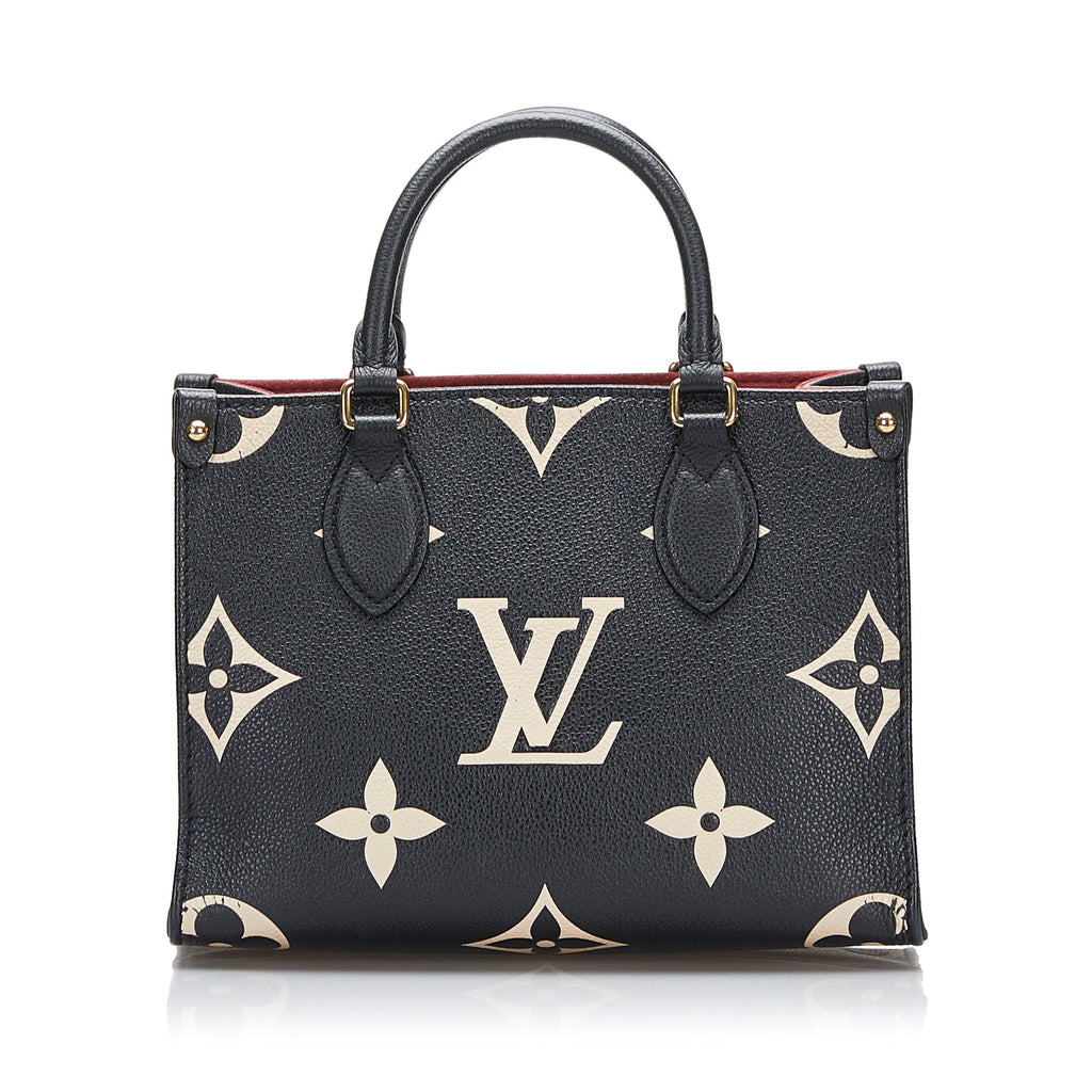 Louis Vuitton Onthego PM Black Monogram Empreinte