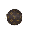 Louis Vuitton Porte-Monnaie Round Coin Monogram Canvas