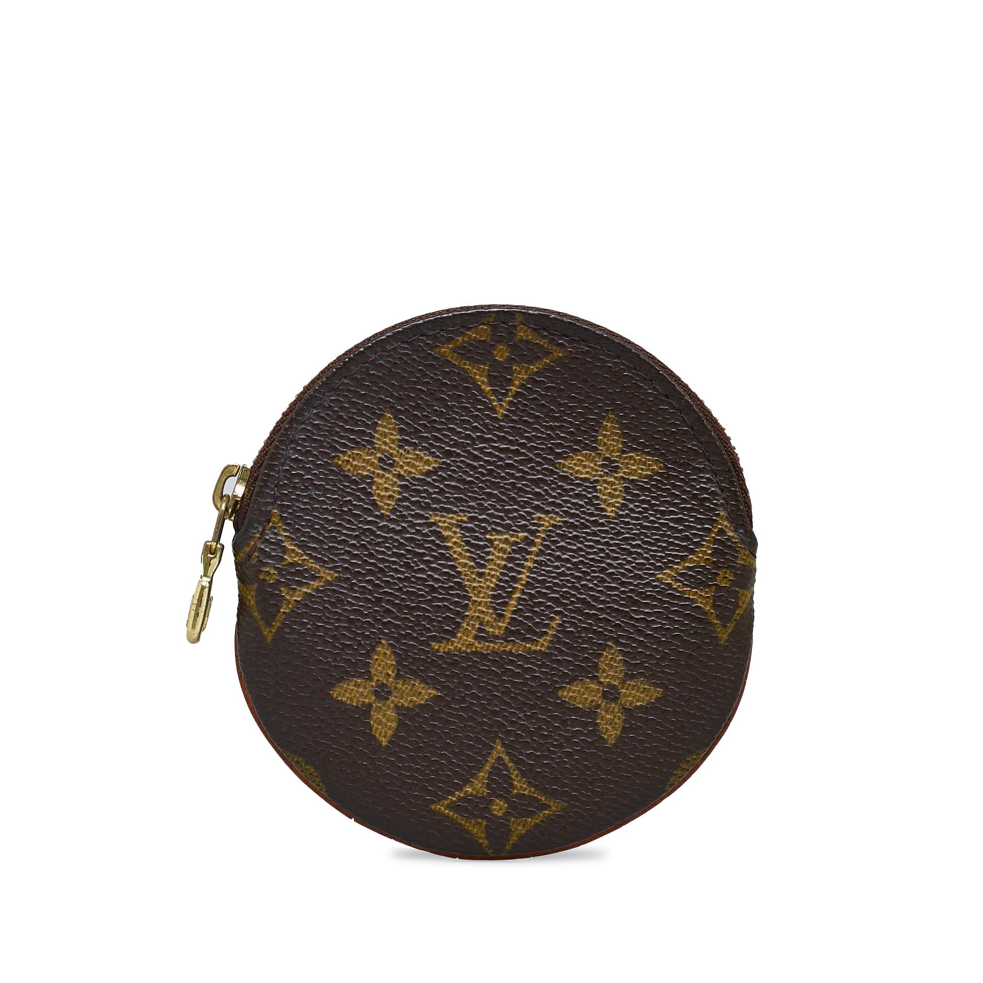 Louis Vuitton Porte-Monnaie Round Coin Monogram Canvas