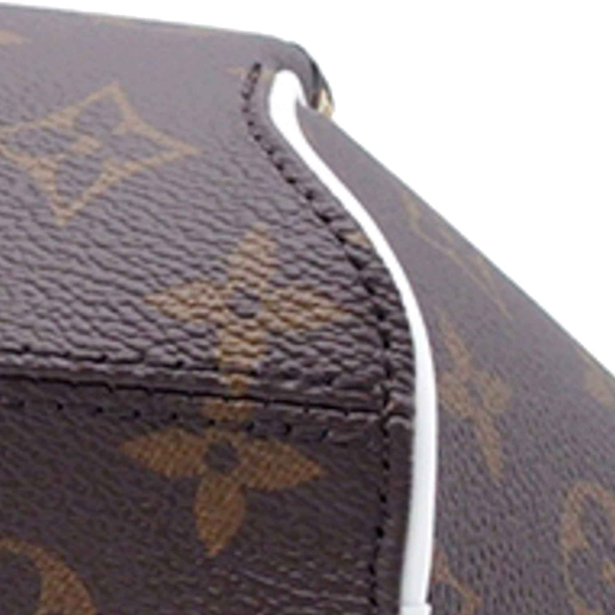 Brown Louis Vuitton Monogram Match Ellipse BB Satchel