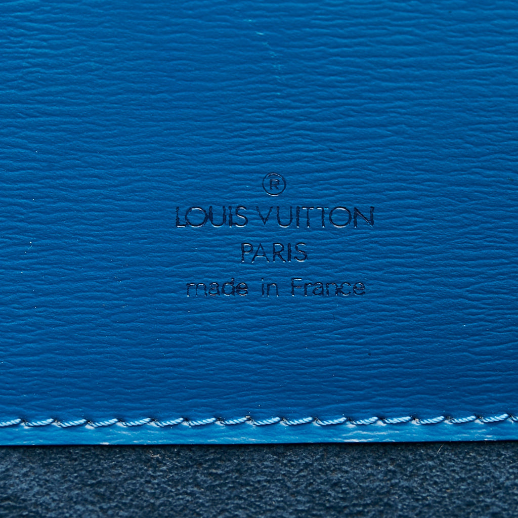 Louis Vuitton Cluny Blue Epi