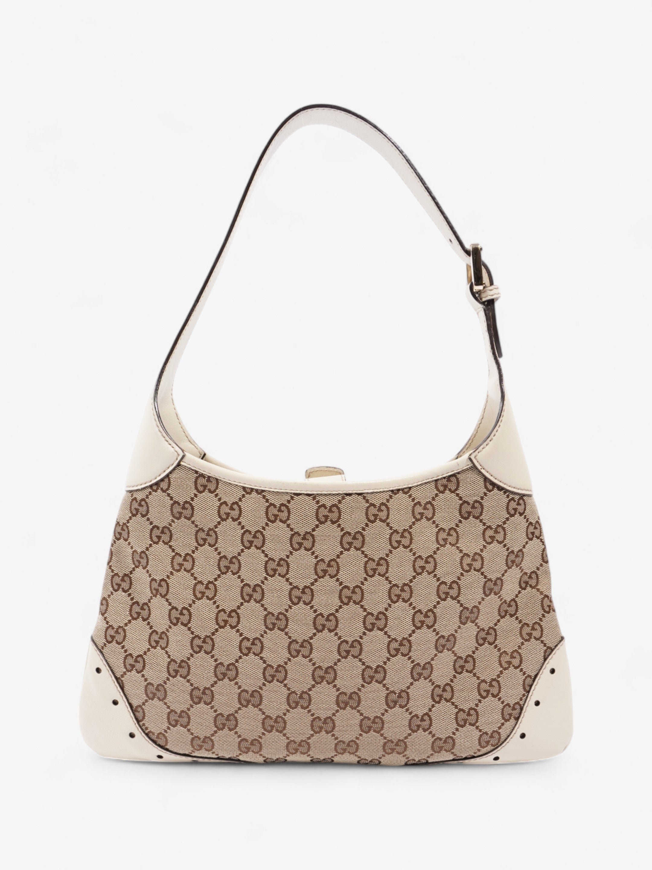 Gucci GG Punch Jackie GG Supreme / White Canvas
