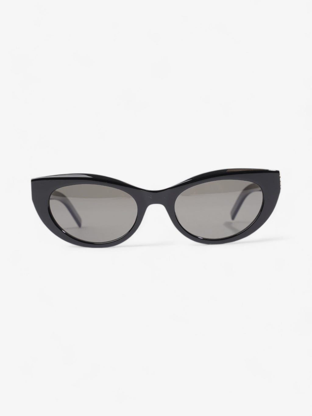Saint Laurent YSL Cat Eye Sunglasses Black / Gold Acetate 140mm