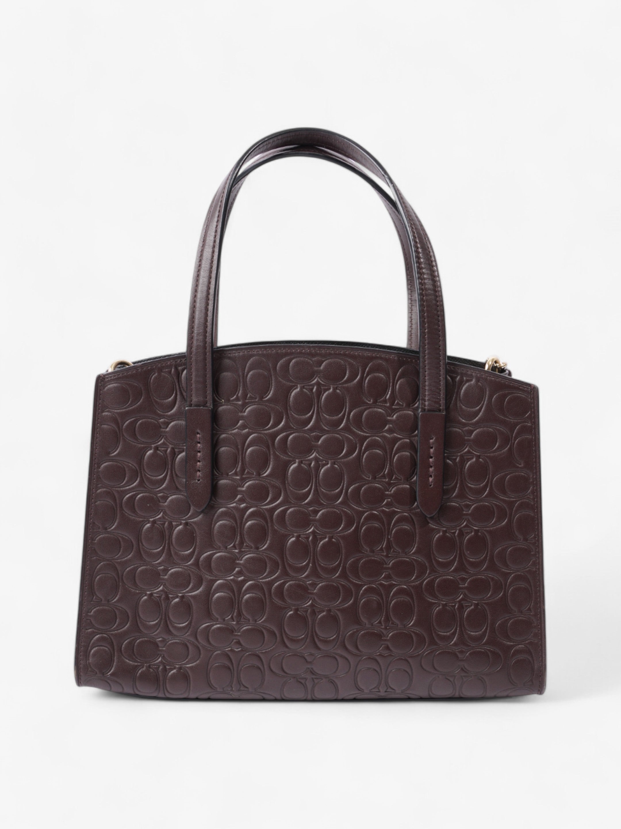 Coach Charlie Carryall Oxblood Leather 28