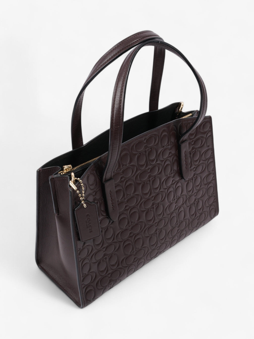 Coach Charlie Carryall Oxblood Leather 28