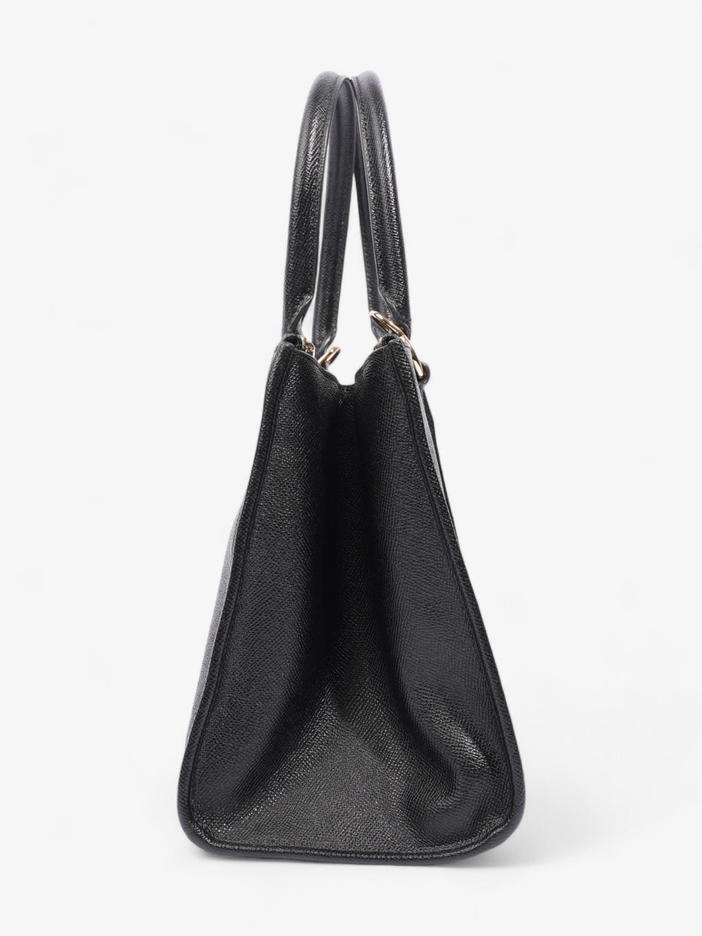 Coach Christie Carryall Black Leather Medium