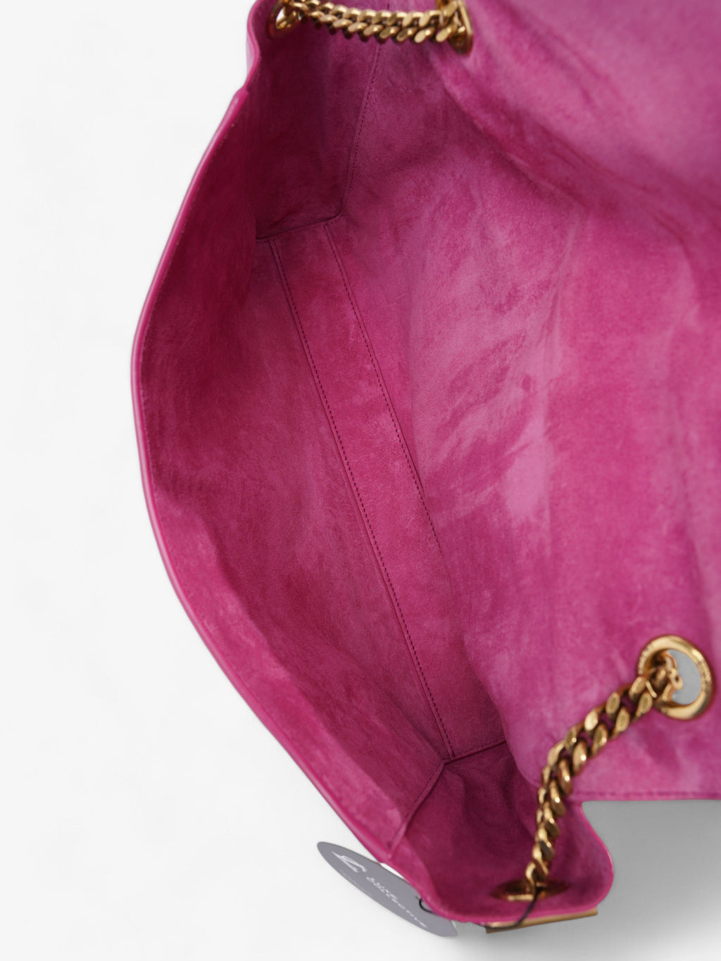 Saint Laurent Kate Reversible Hot Pink Leather