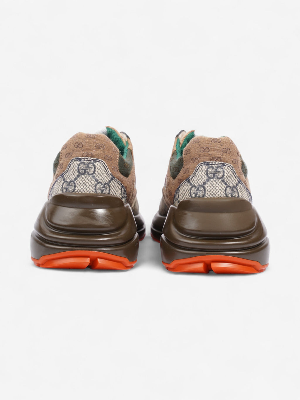 Gucci GG Rhyton Low Top GG Supreme / Brown / Multi Leather EU 37 UK 4