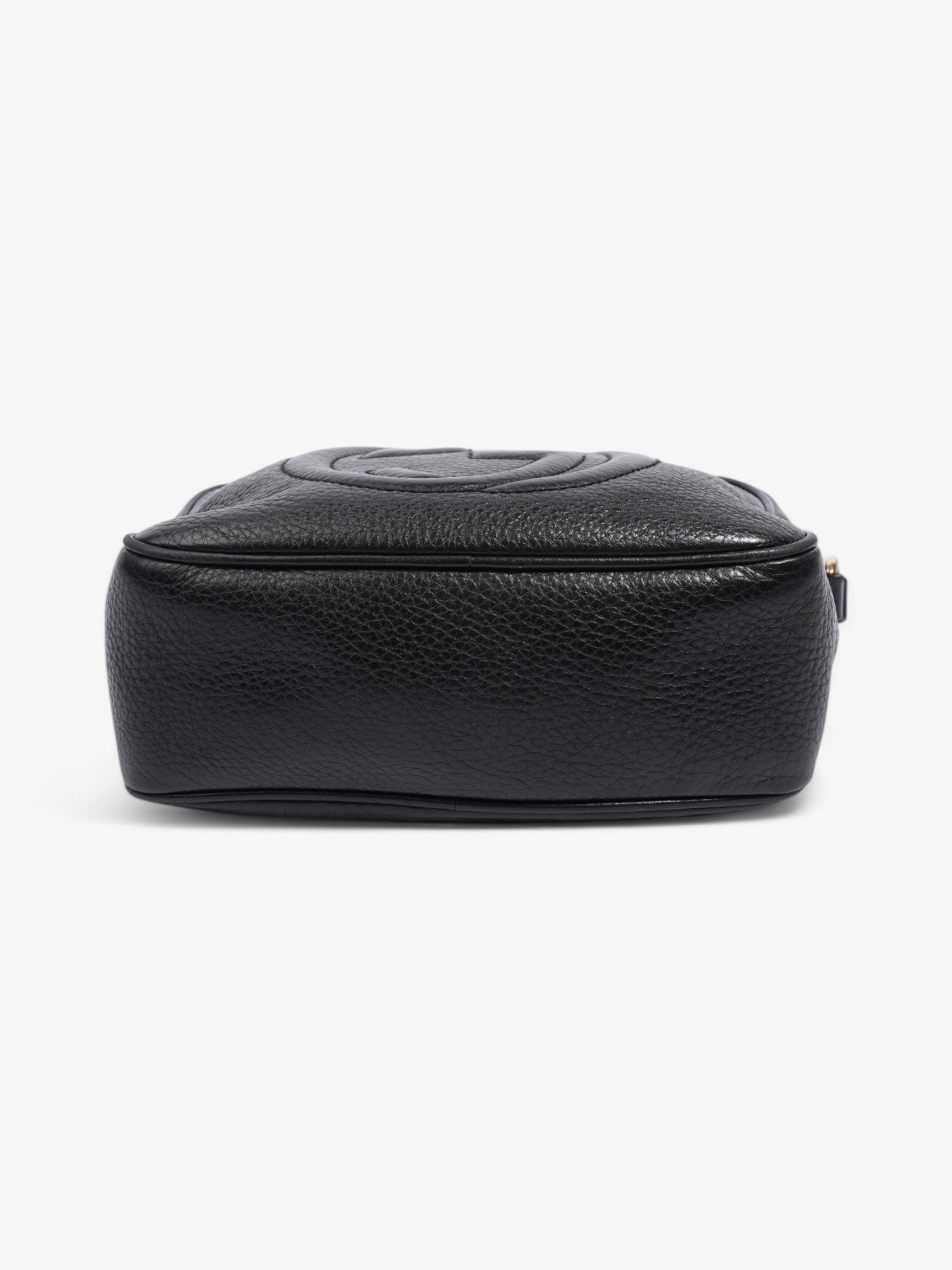 Gucci Soho Disco Bag Black Calfskin Leather Small