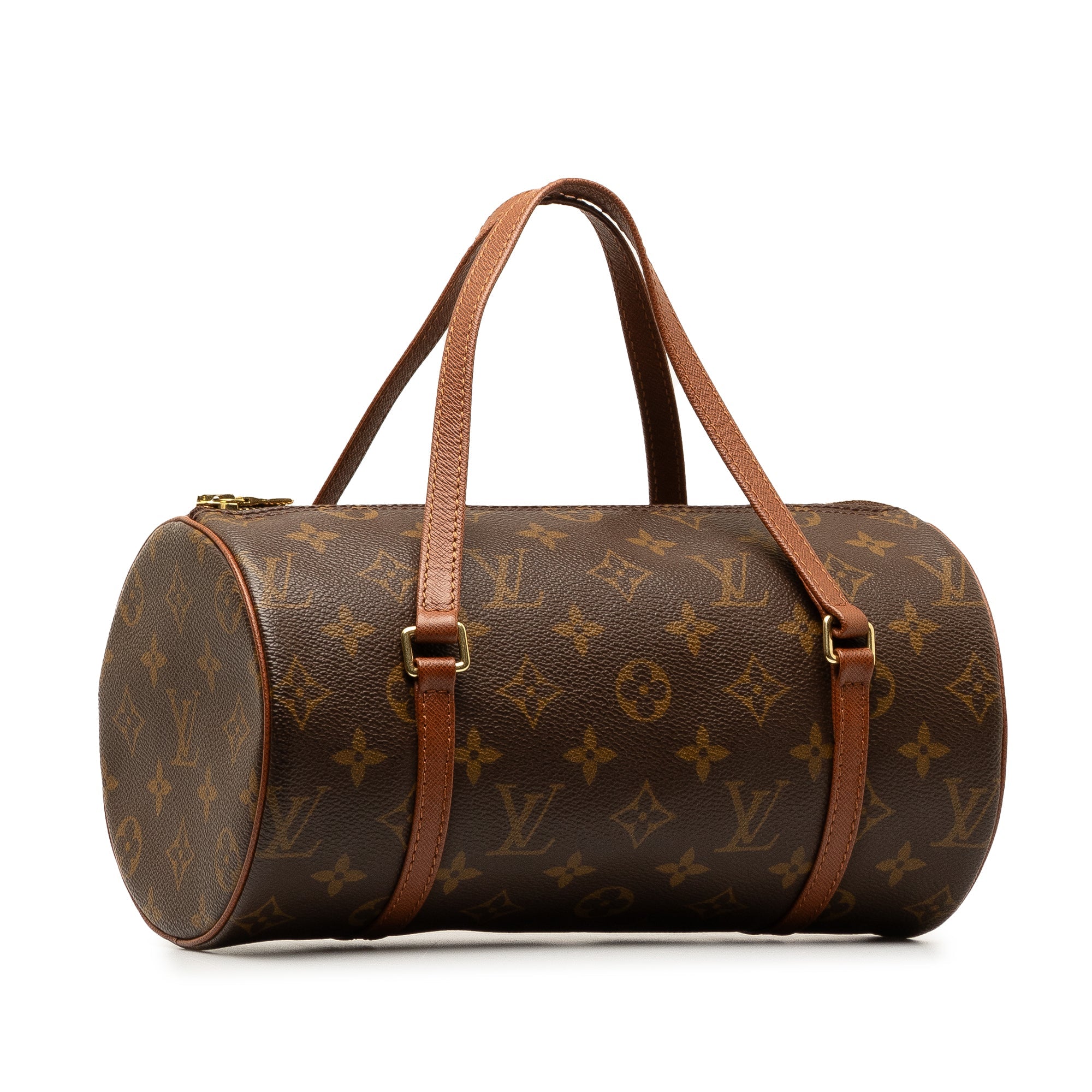 Brown Louis Vuitton Monogram Papillon 26 Handbag
