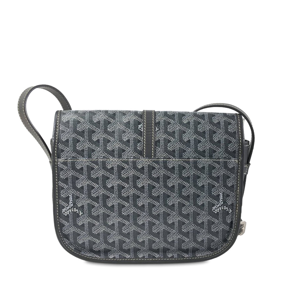 Goyard Goyardine Belvedere II PM Gray Canvas