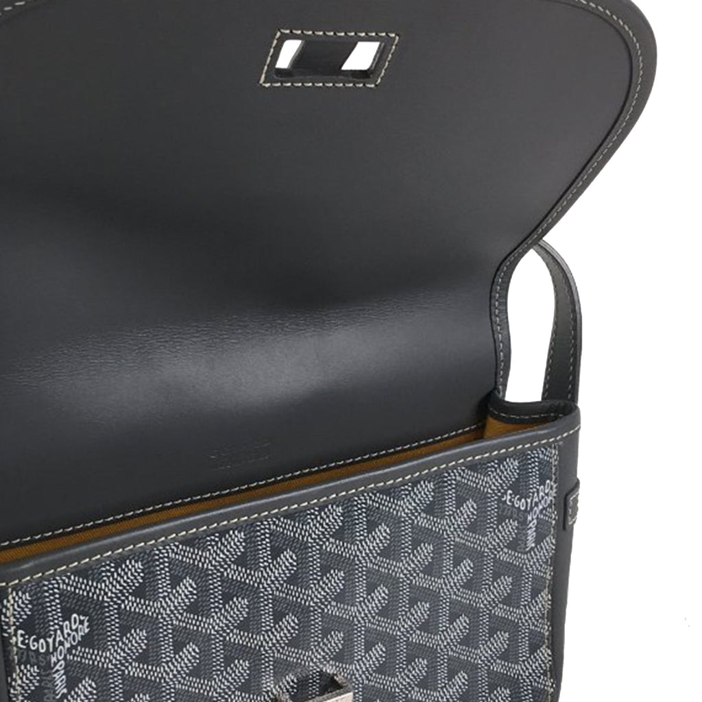 Goyard Goyardine Belvedere II PM Gray Canvas