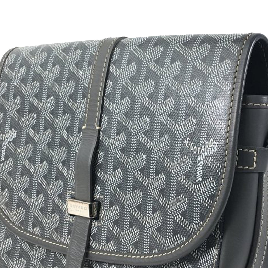Goyard Goyardine Belvedere II PM Gray Canvas