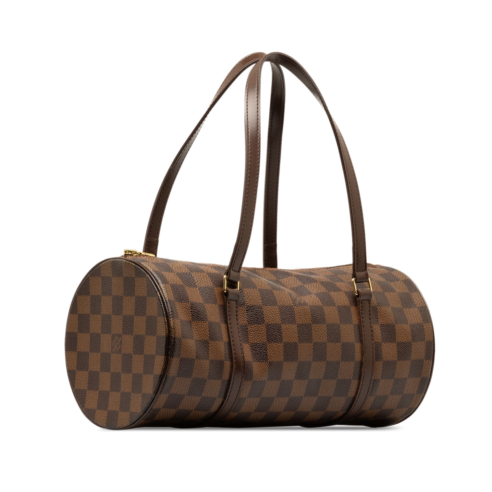 Brown Louis Vuitton Damier Ebene Papillon 30 Handbag