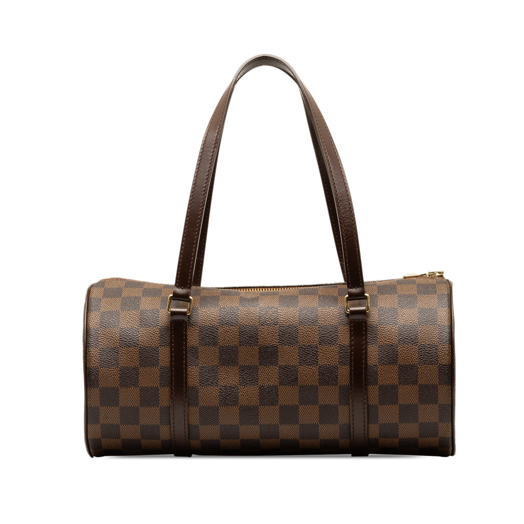 Brown Louis Vuitton Damier Ebene Papillon 30 Handbag