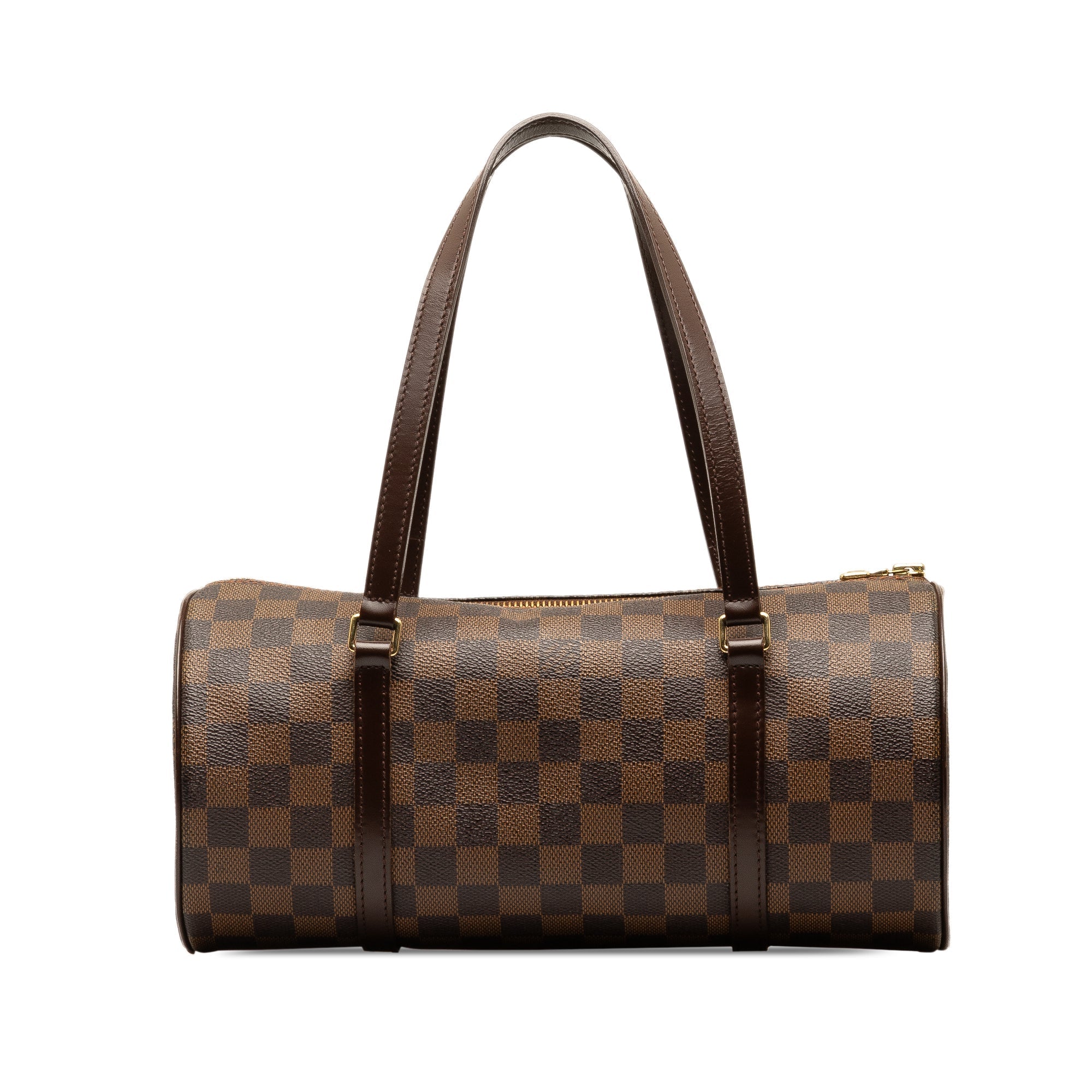 Brown Louis Vuitton Damier Ebene Papillon 30 Handbag