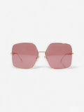 Fendi FF Sunglasses Gold / Black Acetate 145mm