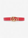 Gucci Torchon GG Marmont Belt Red / Gold Leather 90cm / 36"