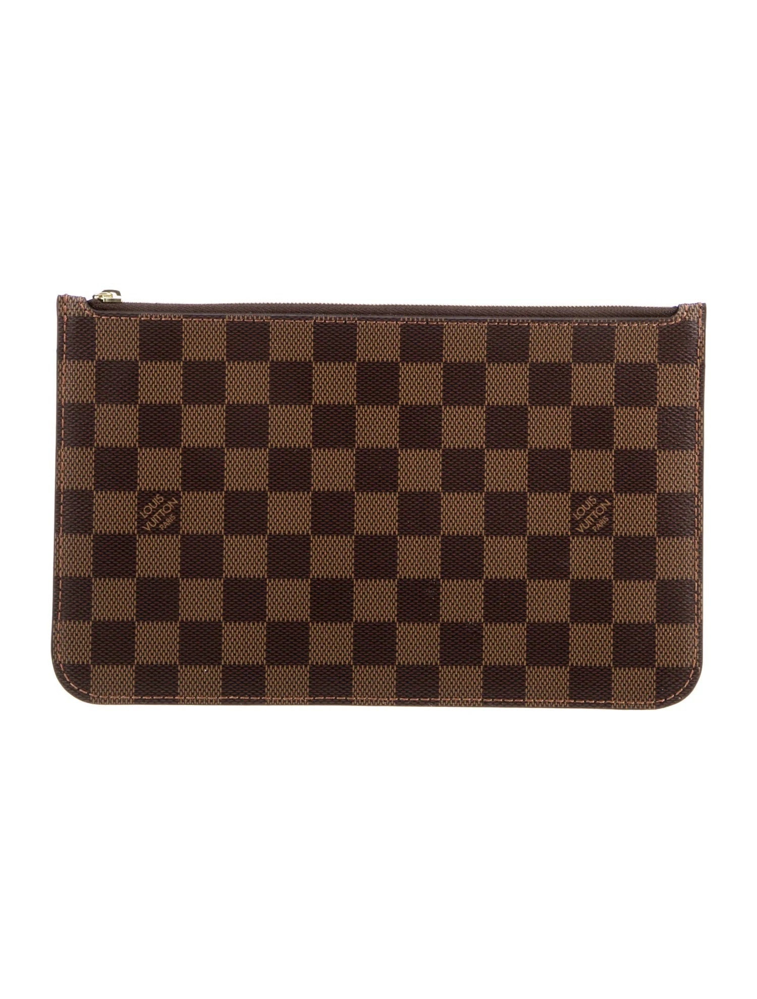 LOUIS VUITTON DAMIER EBENE NEVERFULL POCHETTE