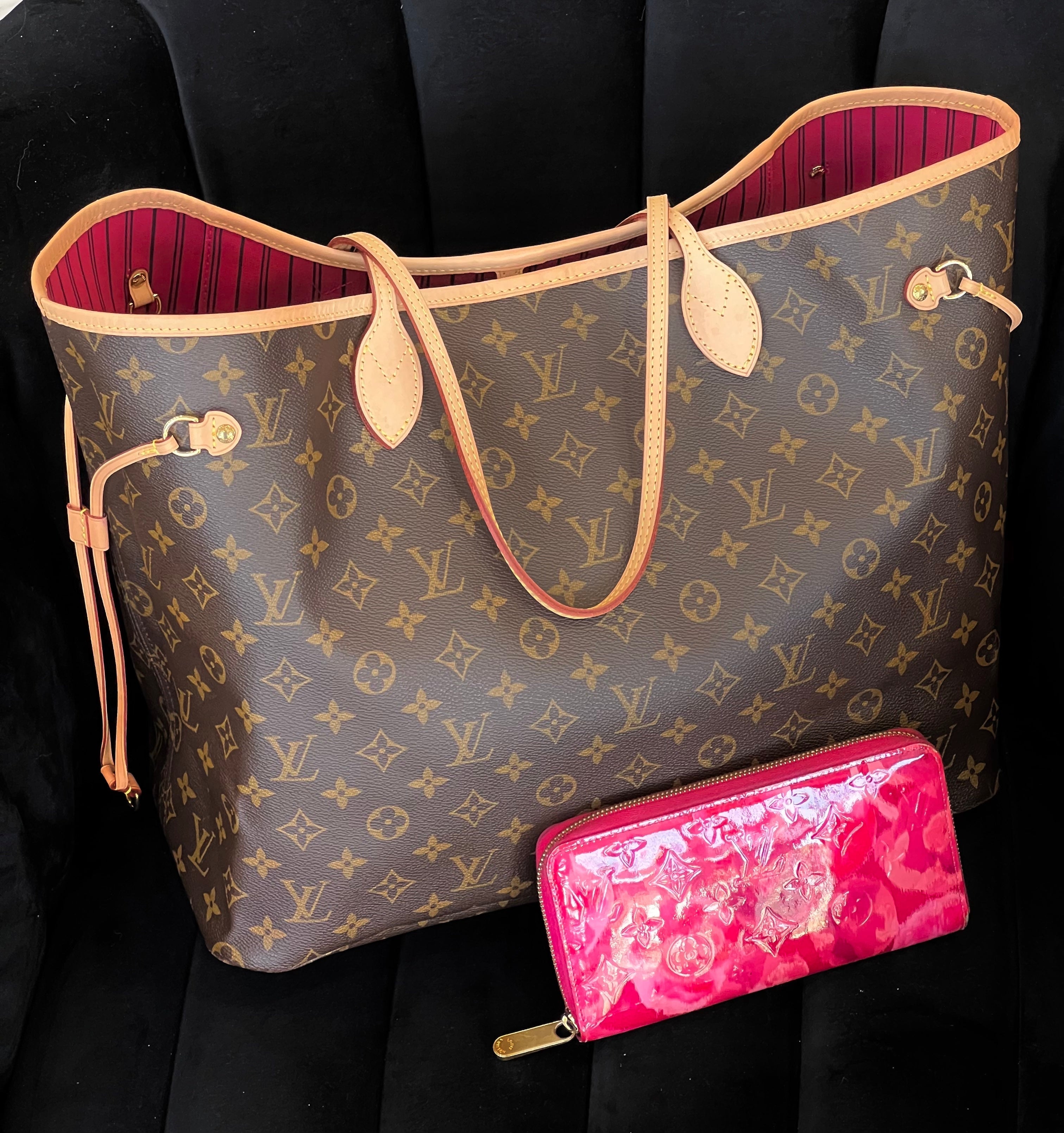 LOUIS VUITTON MONOGRAM NEVERFULL GM TOTE BAG