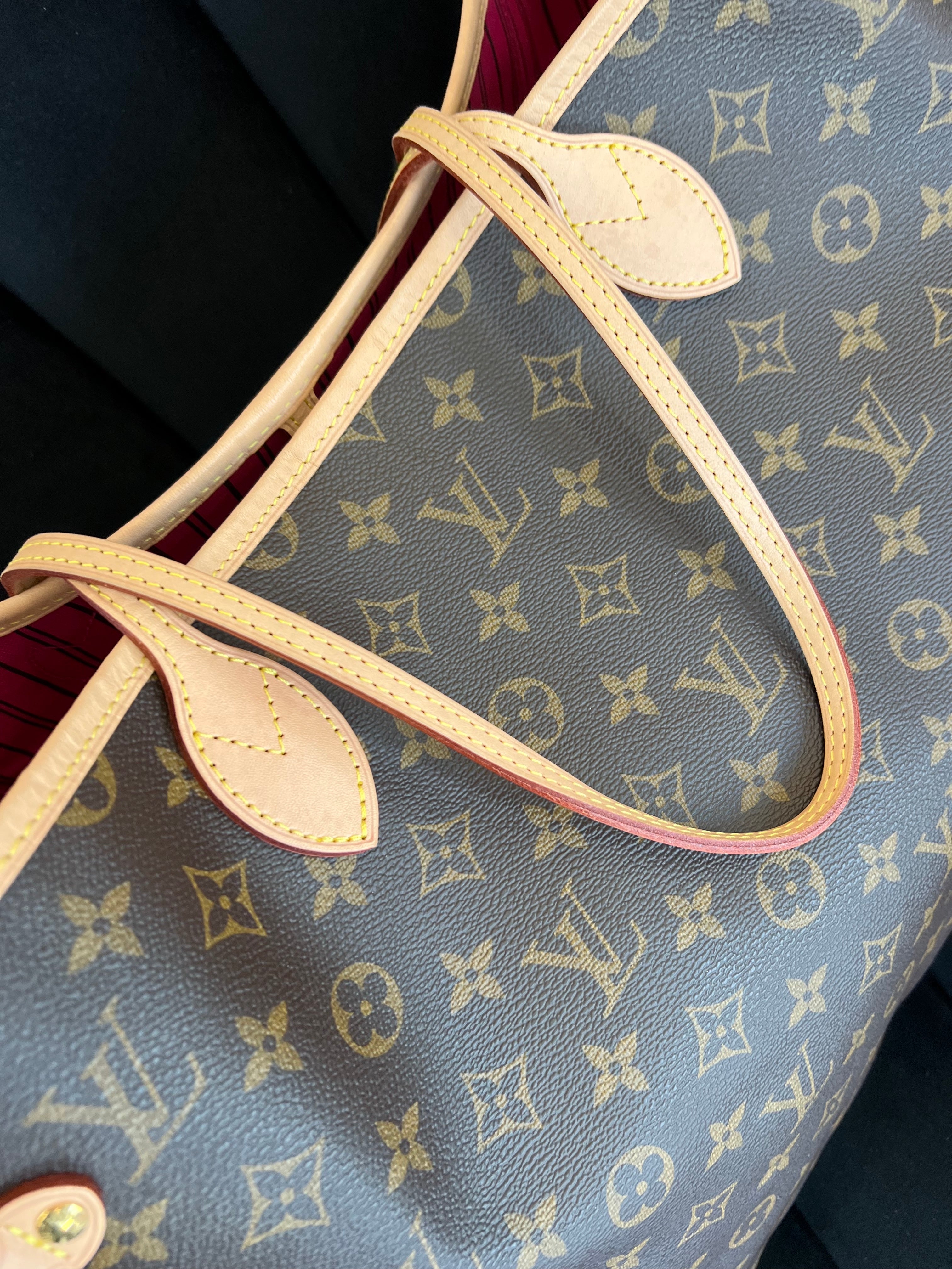 LOUIS VUITTON MONOGRAM NEVERFULL GM TOTE BAG