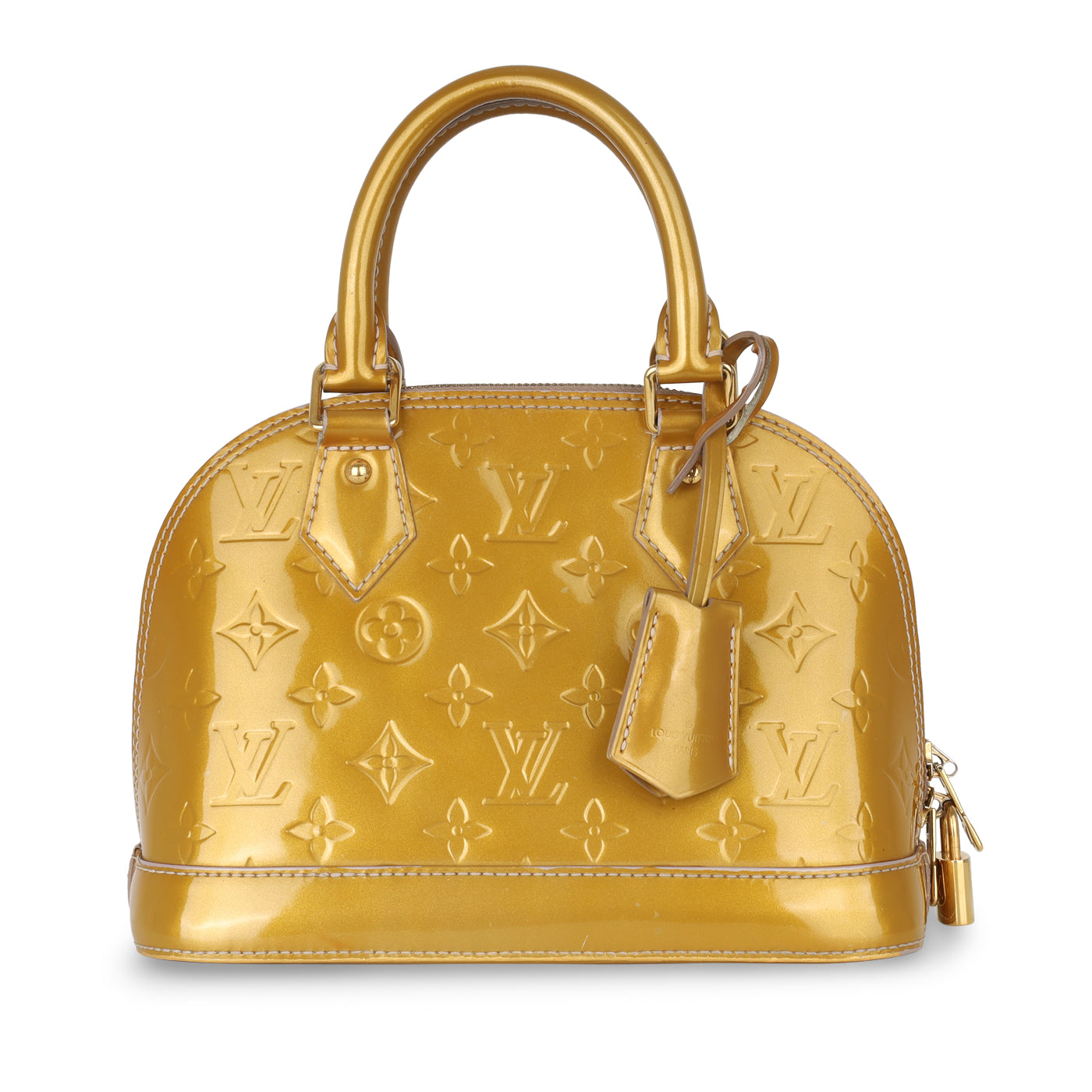 Louis Vuitton Alma BB - Gold Vernis